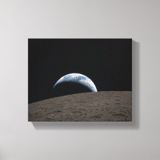 Toile Vaisseau spatial Orion Earthset Mission Artemis Lu