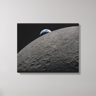 Toile Vaisseau spatial Orion Earthset Mission Artemis Lu