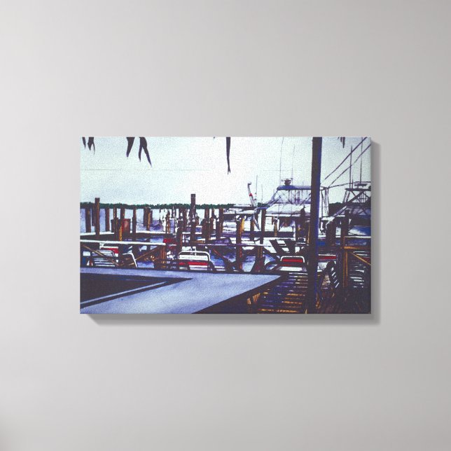 Toile Valentine's View, Harbour Island (Recto)