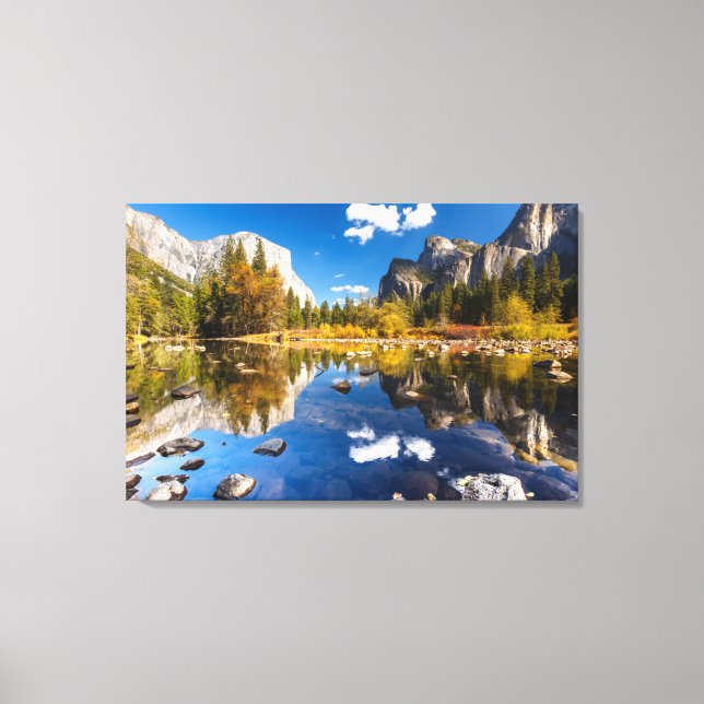 Toile Vallée de Yosemite à l'automne (Recto)