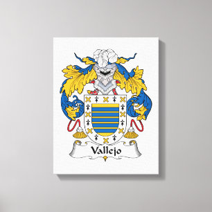 Toile Vallejo Family Crest