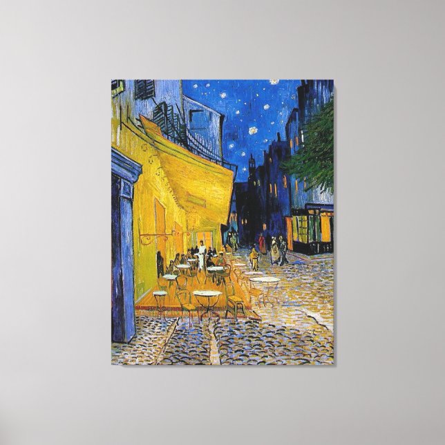 Toile Van Gogh - Le Café Terrasse (Recto)