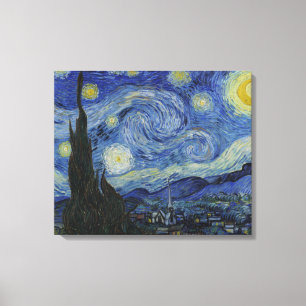 Toile Van Gogh, Nuit étoilée