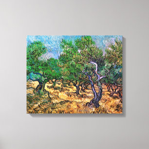 Toile Van Gogh - Oliveraie