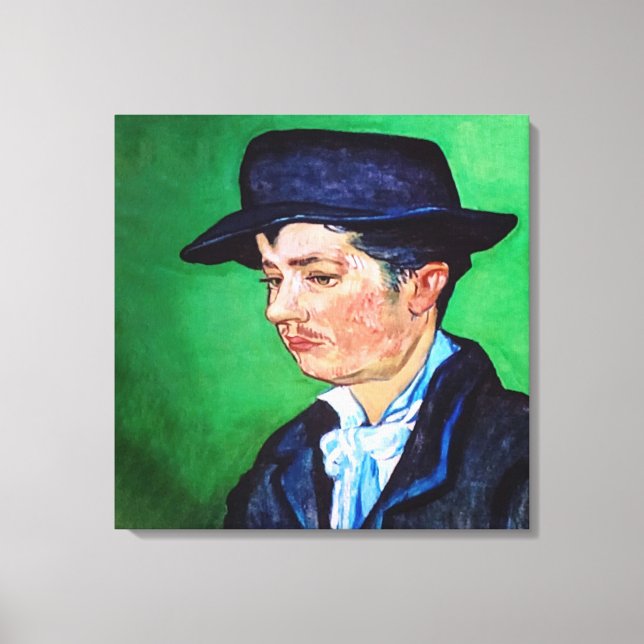 Toile Van Gogh Portrait d'Armand Roulin (Recto)