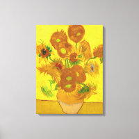 Van Gogh Quinze Tournesols Dans Un Vase Art