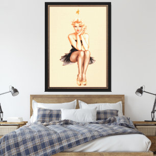 Toile Varga Girl Cover Art par Alberto Vargas