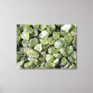 Toile Variété d'olivine Peridot