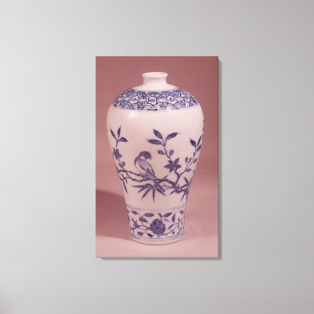 Toile Vase de fleurs, dynastie Ming (Recto)