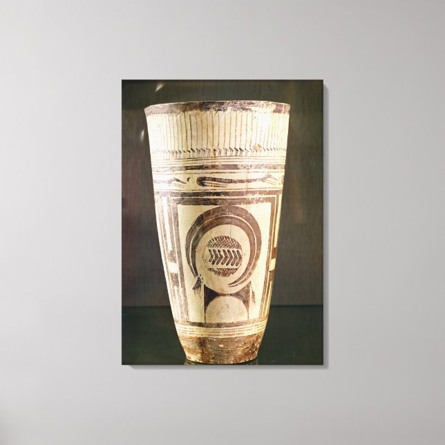 Toile Vase, Style I, de Susa, Iran, 5000-4000 avant JC (Recto)