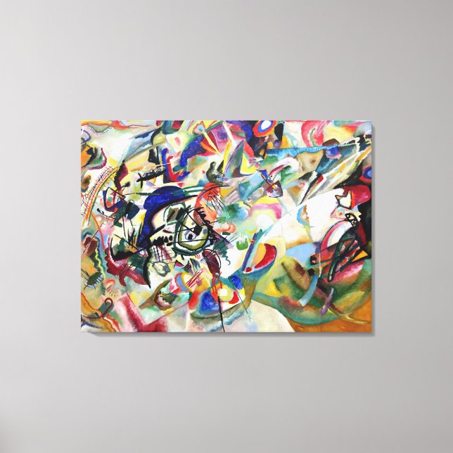 Toile VASSILY KANDINSKY - Composition VII 1913 (Recto)