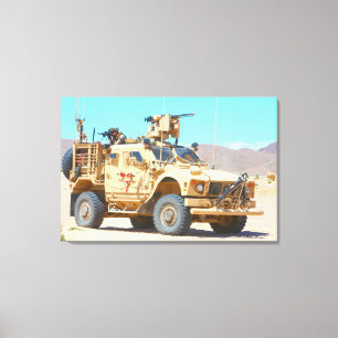 Toile VÉHICULE PROTÉGÉ AMBUSH RÉSISTANT AUX MINES 24x36