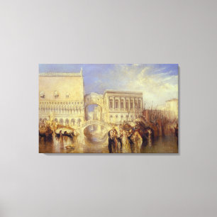 Toile Venise le pont des Soupirs J. M. W. Turner Italie