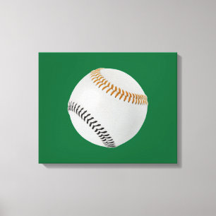 Toile Ventilateur de baseball_couleur_couleur_lacets_og_