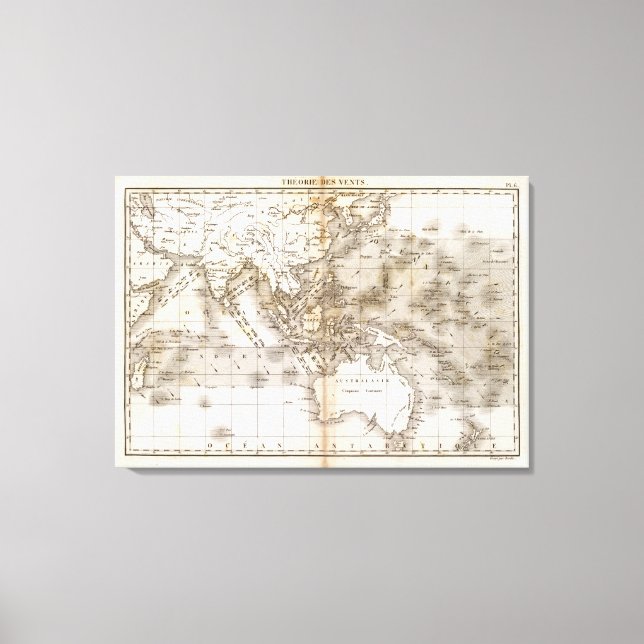 Toile Vents Asie (Recto)