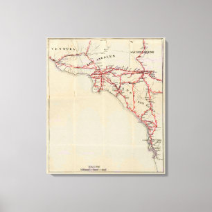 Toile Ventura, Los Angeles, San Bernardino, orange