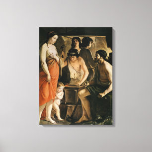 Toile Vénus dans la forge de Vulcan, 1641