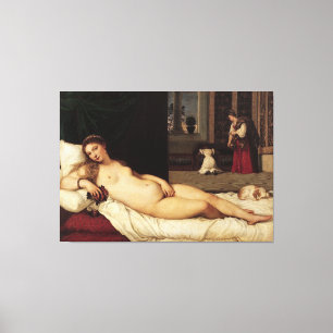 Toile Vénus d'Urbino Titien 1538 Venise