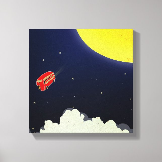 Toile Vers la lune (Recto)