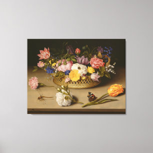 Toile Vie continue de fleurs
