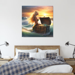 Toile Vie de sirène