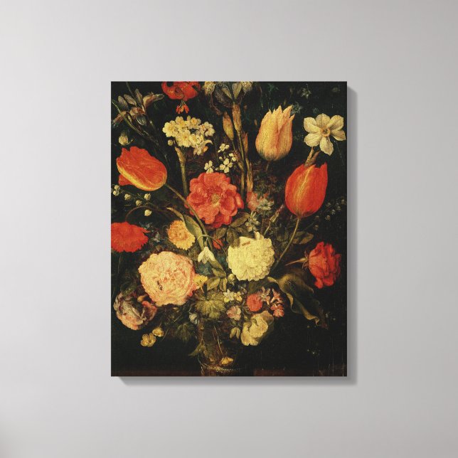 Toile Vie morte des fleurs (Recto)