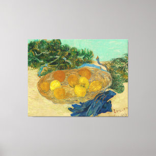 Toile Vie morte des oranges et citrons Vincent Gogh