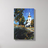 Vieille église dans le village de Slotino, près de