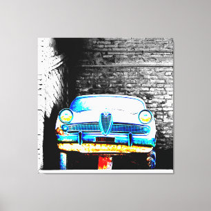 Toile Vieille voiture