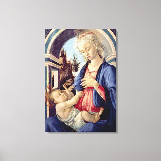 Toile Vierge et enfant (panel) 2 (Recto)