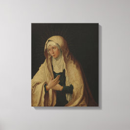 Toile Vierge Marie voilée (par Lucas van Leyden)