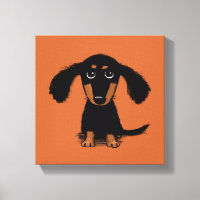 Vieux Chiot de Dachshund