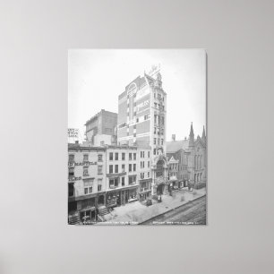 Toile Vieux théâtre Photograph (1905) de NYC New