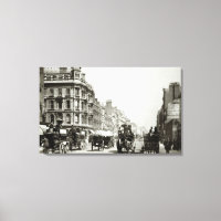 View down Oxford Street, Londres (b/photo)