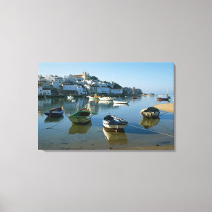 Toile Village de pêcheurs de Ferragudo, Algarve, Portuga
