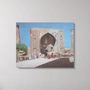 Toile Ville de Samarkand (par Vasily Vereshchagin)
