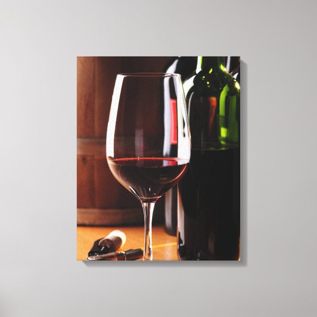 Toile Vin rouge (Recto)