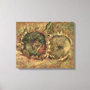 Toile Vincent van Gogh deux tournesols coupés, 1887