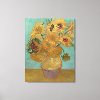 Toile Vincent Van Gogh - Fleurs de soleil
