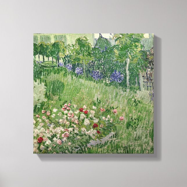 Toile Vincent van Gogh | Jardin de Daubigny, 1890 (Recto)
