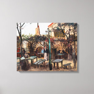 Toile Vincent Van Gogh - La Guinguette sur Montmartre
