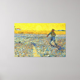Toile Vincent van Gogh - La tour au coucher du soleil
