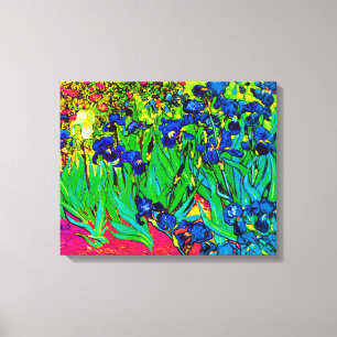 Toile Vincent Van Gogh - Les Iris - Amoureux des Fleurs 