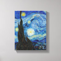 Vincent Van Gogh Nuit étoilée Art fin vintage