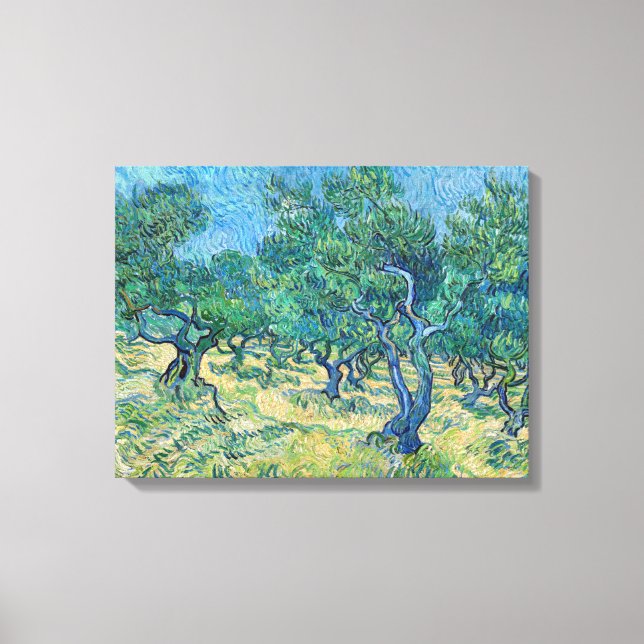 Toile Vincent van Gogh - Olive Grove (Recto)