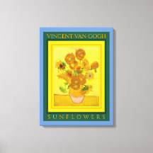 VINCENT VAN GOGH ...SFNULOWERS Canvas Imprimer