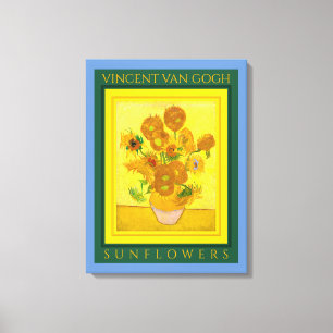 Toile VINCENT VAN GOGH ...SFNULOWERS Canvas Imprimer