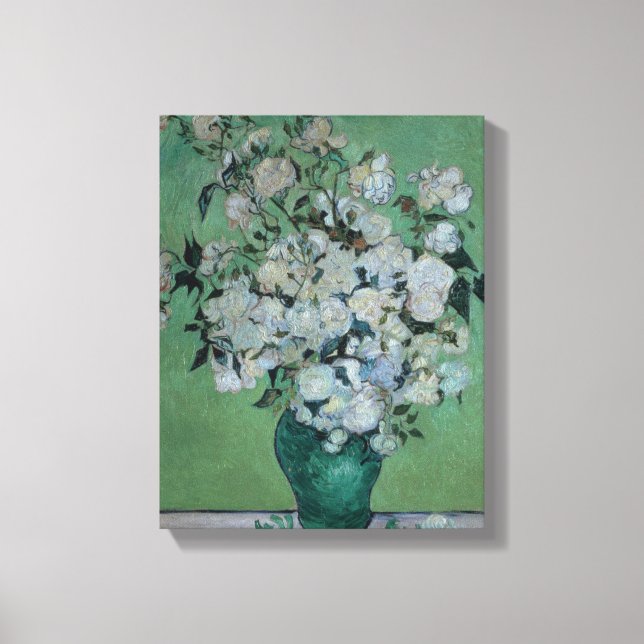 Toile Vincent van Gogh | Un Vase de Rose, 1890 (Recto)
