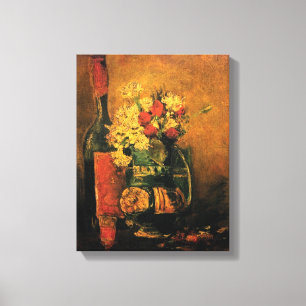 Toile Vincent Van Gogh - Vase avec Œillets Art Fin
