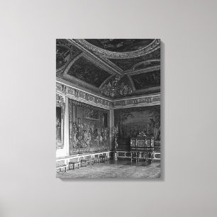 Toile Vintage France Versailles palace stade salle à man
